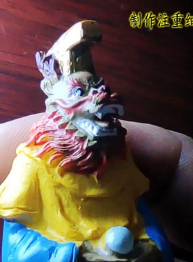 东海龙王做工精细装饰树脂中式
