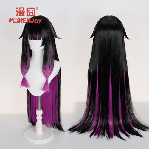 【漫囧】原神 哥伦比娅cos假发 愚人众少女 头皮顶 假毛 现货 - 图0