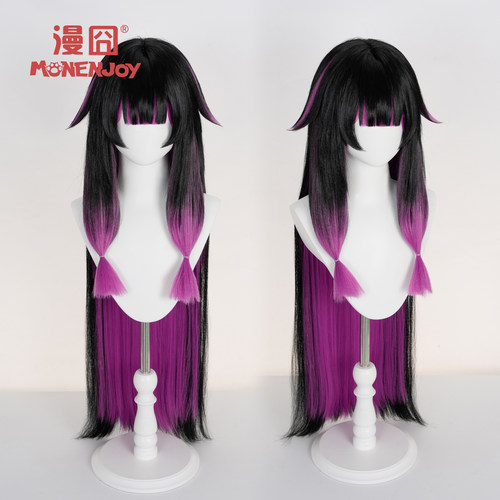 【漫囧】原神 哥伦比娅cos假发 愚人众少女 头皮顶 假毛 现货 - 图2