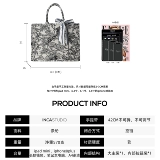 Вместительная и большая брендовая сумка через плечо для матери и ребенка, из хлопка и льна, в корейском стиле, коллекция 2021