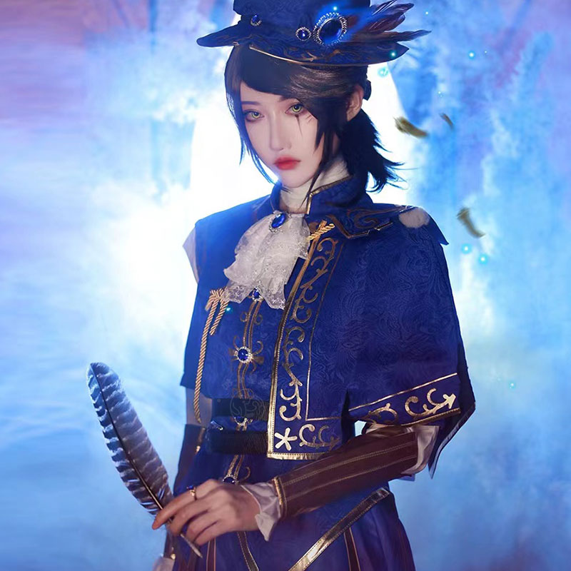 渺小星球第五人格画家cos服紫皮逃亡者全套cosplay服装女男返场-图3