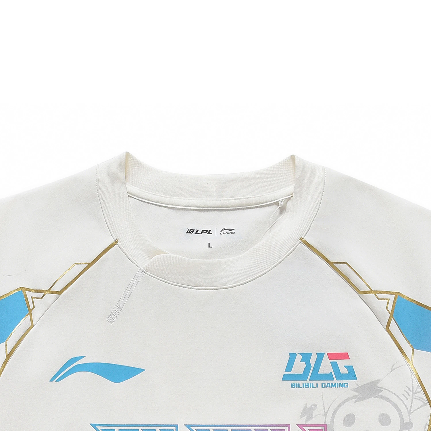 李宁LPL 2025赛季BLG战队经典队服男女同款夜光短袖T恤ATSU667 - 图2