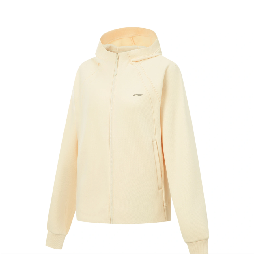 李宁女子加绒保暖卫衣2025冬季锁温干爽宽松开衫连帽卫衣AWDV944,淘宝优惠券,粉丝福利购,淘宝优惠卷