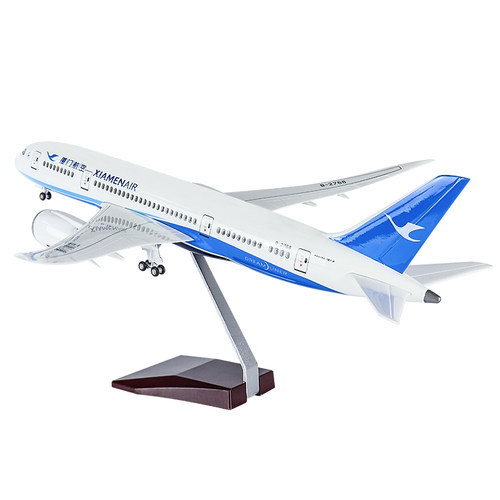 厦航飞机模型厦门航空B787波音航模摆件拼装带起落架礼品收藏展示 - 图3