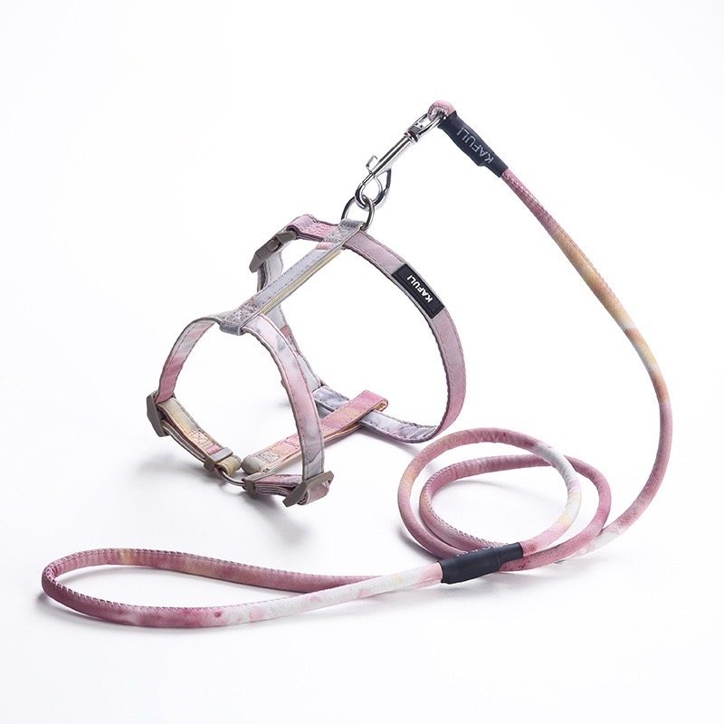 宠物牵引绳胸背带外出猫咪狗狗中小型犬可调节日字扣玩偶遛猫绳子,淘宝优惠券,粉丝福利购,淘宝优惠卷