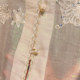 ສະຖານີເອີຣົບ tulle beading ຊັ້ນສູງແບບແຫ່ງຊາດ embroidered jacket ສັ້ນແມ່ຍິງ cuff splicing mulberry ໄຫມໃຫມ່ຈີນເທິງ