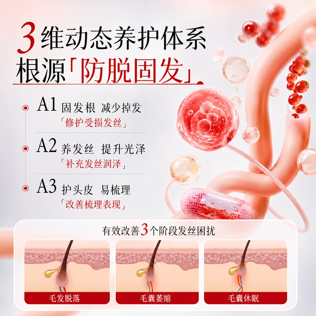 【拍1发2】韩纪防脱固发洗发水