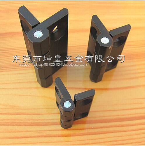 坤皇锌合金金属铰链 4040/5050/6060加强型电柜机柜合页 工业配件 - 图0