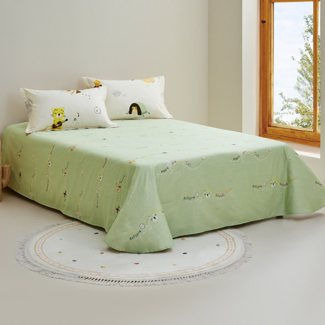 Luolai Children's Class A Antibacterial Students' Bed Sheets and Quilts Pillows