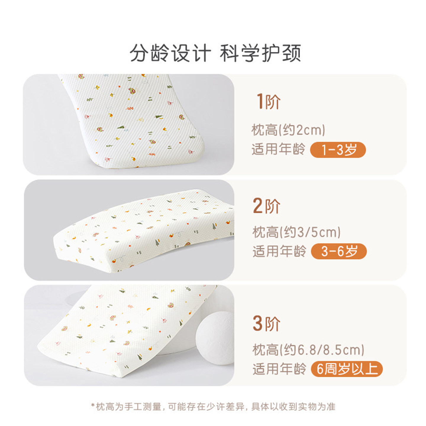 罗莱儿童A类乳胶枕头泰国乳胶枕3/6岁以上宝宝专用学生护颈椎枕芯,淘宝优惠券,粉丝福利购,淘宝优惠卷