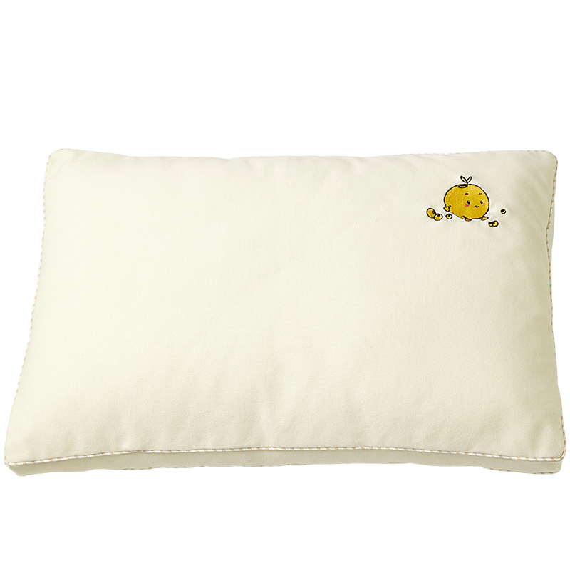罗莱儿童全棉大豆纤维枕学生专用宿舍纯棉透气枕头护颈枕芯可水洗