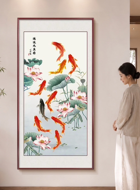 【中式玄关热卖画面】【玄关挂画