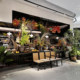 Window decoration fake plants landscape arrangement