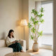 Floor-standing simulated green plant ornaments