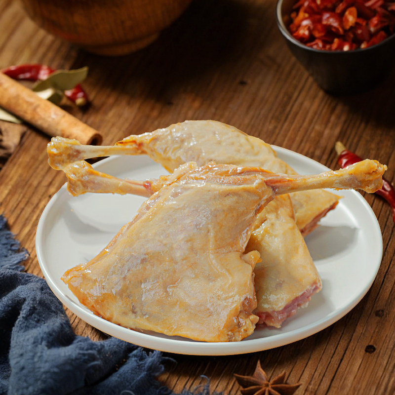 武汉精武盐水大鸭腿140g即食真空解馋下酒充饥零食高蛋白减脂代餐