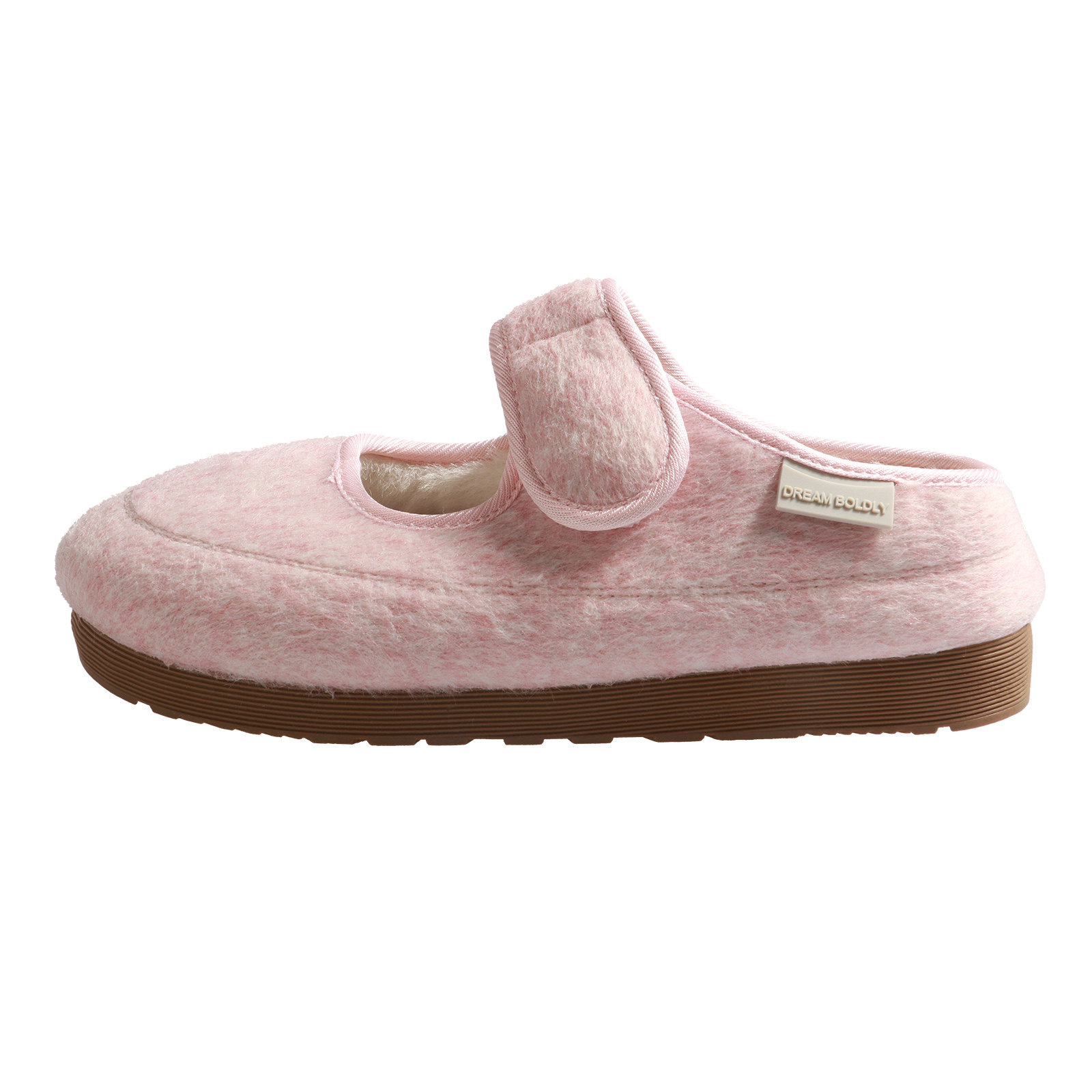 方鱼鹿  法式浅口加绒玛丽珍女2024年秋冬百搭chic皮毛一体棉拖鞋,淘宝优惠券,粉丝福利购,淘宝优惠卷