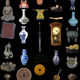 High Definition Antique Ceramics Iron Bronze Items PNG Transparent Cutout Pictures PS Poster Design Material Collection