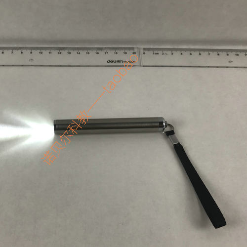 LED金属手电筒小学科学实验器材便捷手电筒7#电池小手电 - 图1