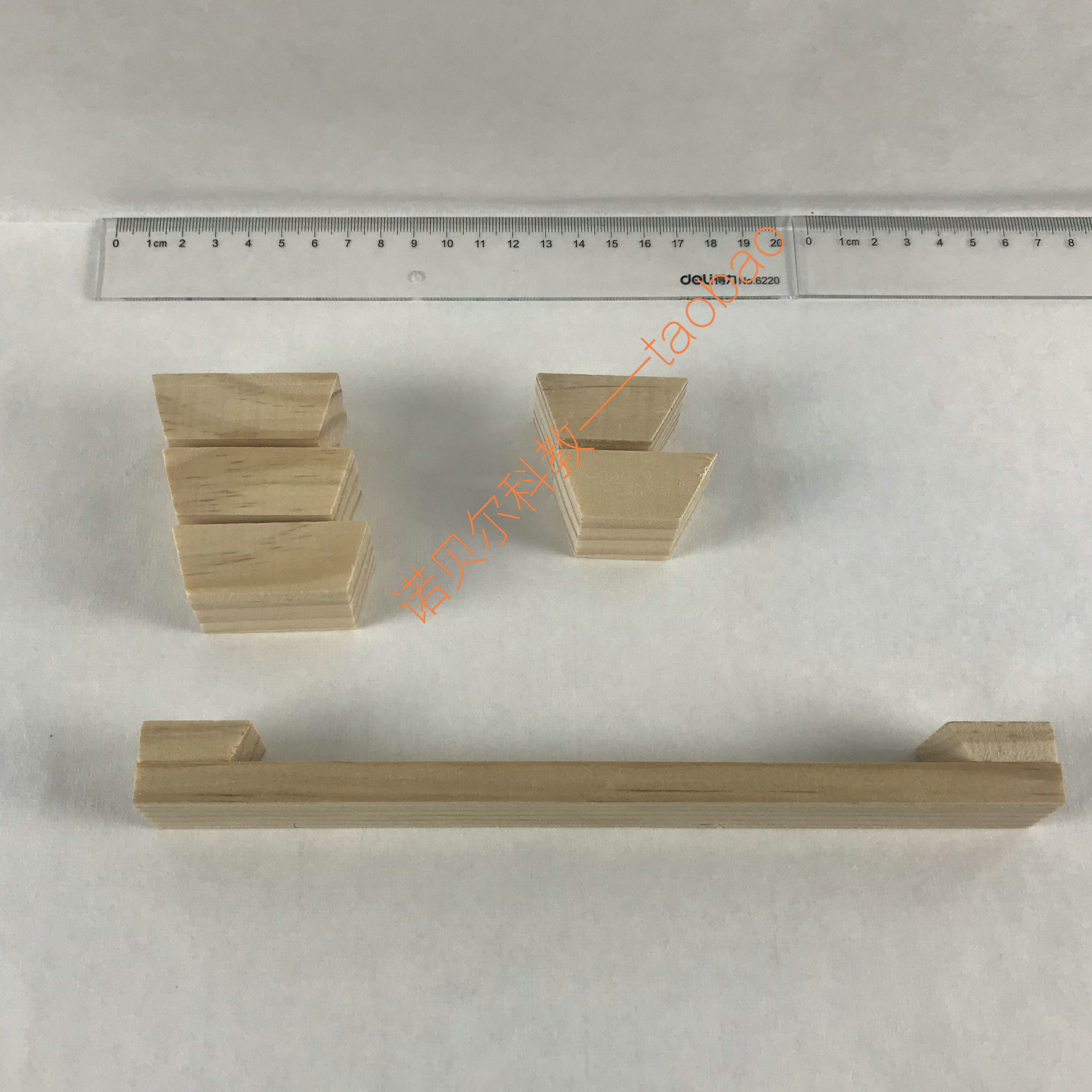 拱桥模型木拱桥拼装拱桥教学演示研究材料小学科学实验器材-图1