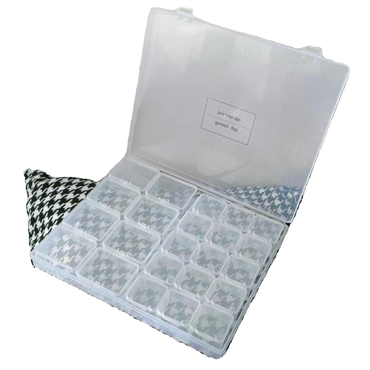 耳钉耳饰耳夹收纳盒项链脚链防尘防氧化盒手工DIY串珠米珠分装盒,淘宝优惠券,粉丝福利购,淘宝优惠卷