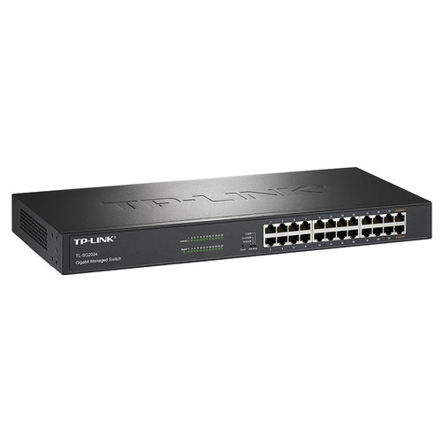 普联TP-LINK TL-SG2024全千兆24口交换机Web网管远程云管理ERPS环网接入层端口汇聚限速镜像VLAN带挂耳机架式 - 图3