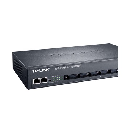 普联TP-LINK TL-FC382A-20全千兆8光2电光纤收发器单模单纤SC汇聚交换机光电转换器网络监控远距离20km机架式 - 图3