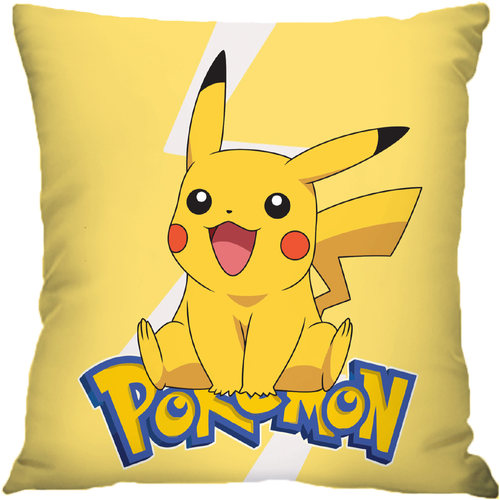 皮卡丘抱枕定制卡通动漫周边靠枕儿童二次元定制靠垫枕头生日礼物 - 图3