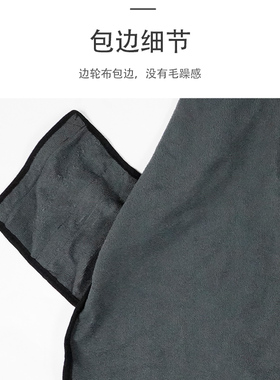 宠物全身包裹速干浴袍小狗浴袍加厚款不掉毛狗狗吸水浴袍