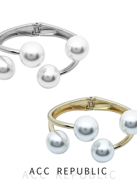 ins小众高级冷淡风多层珍珠手镯