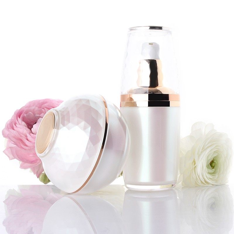 高端护肤瓶HOPECK亚克力护肤品分装套系空乳液精华膏霜面霜喷雾瓶,淘宝优惠券,粉丝福利购,淘宝优惠卷