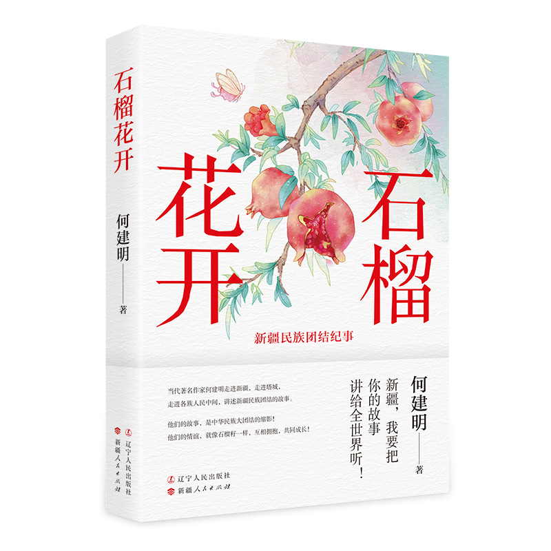 正版包邮  石榴花开 何建明著  作者以亲历性和现场感等极富“沉浸式体验”的描述 倾情讲述新疆民族团结故事 - 图2