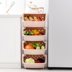 hop nhua trong Giỏ đựng bát đĩa nhà bếp tải kệ rau cung cấp vật dụng bộ phận lưu trữ giỏ lưu trữ giỏ nhiều lớp giá - Trang chủ hộp nhựa đựng trái cây Trang chủ