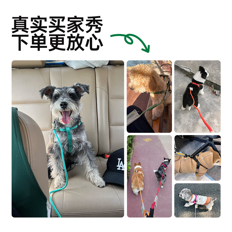 Touchdog它它狗狗牵引绳狗链狗胸背心式背带小中大型犬遛狗绳宠物,淘宝优惠券,粉丝福利购,淘宝优惠卷
