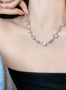 月光女神~冷淡风手链女轻奢高级感精致项链ins小众百搭高颜值手串