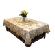 Household European style lace beige fabric dust-proof square