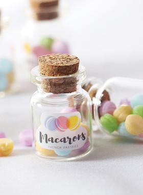 Dollhouse迷你马卡龙罐头微缩食玩场景玩具模型小布娃娃屋BJD配件