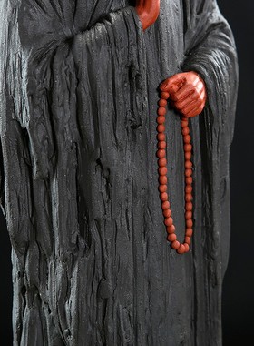 紫砂弘一法师陶瓷人物雕塑原创