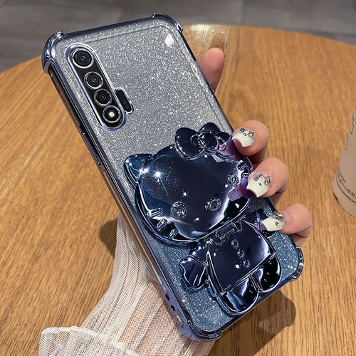 适用华为nova6手机壳nove6透明5g保护硅胶套WLZ一AN00全包防摔AL10软壳novo女64g新款4g高级感65g版带支架n6 - 图2