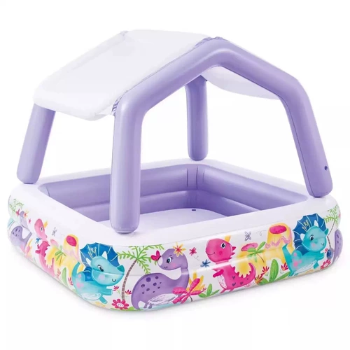 INTEX Морской надувной большой бассейн с шариками