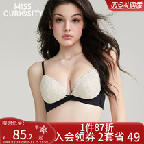 Curious Honey Lace style lingerie women feel free of steel ring bra hood suit with a small and thin section of pure desire