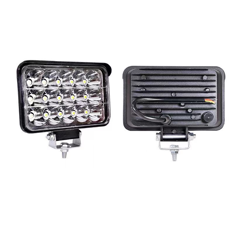 货车led射灯12V24V80V超亮农用车工程车挖掘机收割机叉车改装大灯 - 图3