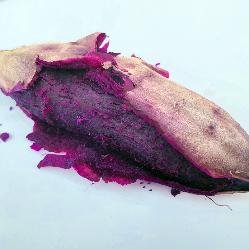 紫罗兰新鲜大紫薯地瓜农家自种紫心大紫番薯红薯五斤装包邮价-图3