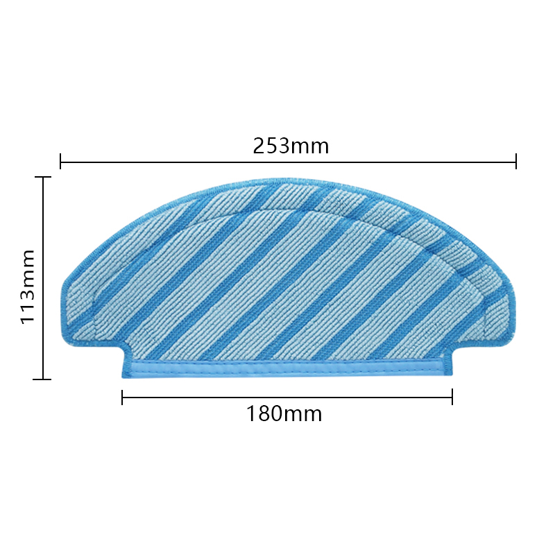适配科沃斯扫地机器人配件抹布T8AIVI/T8MAX/N8pro水洗清洁布拖布 - 图1