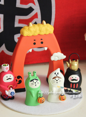 树脂摆件日系桌面可爱潮玩