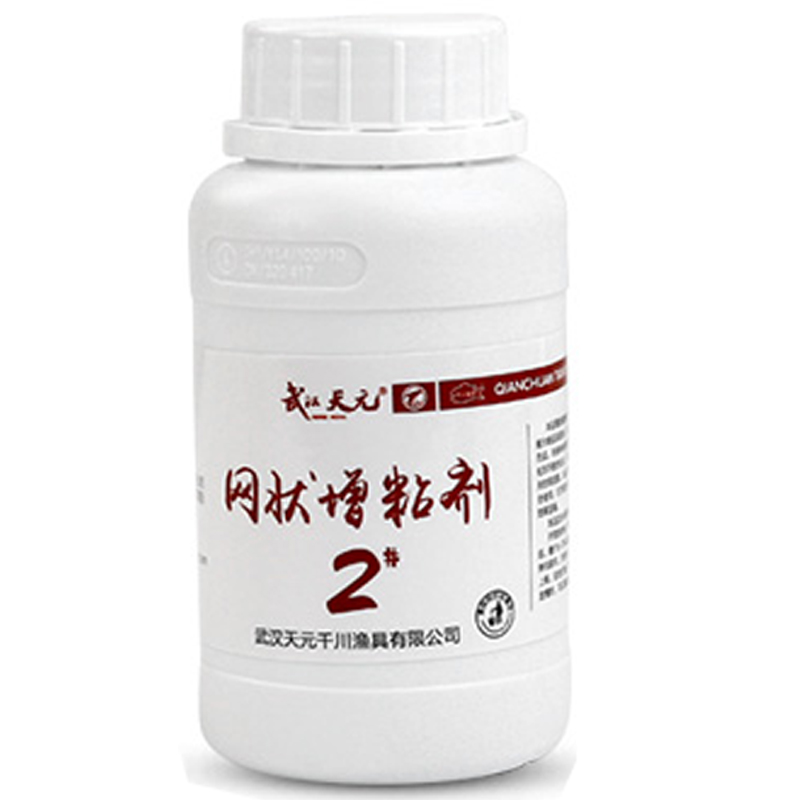 武汉天元网状增粘剂2号3号蜘蛛丝泡泡球伴侣水母状态拉丝粉鱼饵料 - 图1