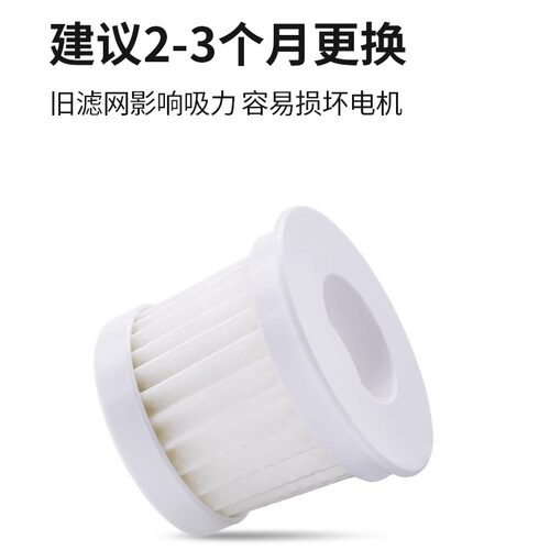 适配宝家丽吸尘器除螨仪配件TS998TS988CM168T1p9过滤芯6只装包邮 - 图1