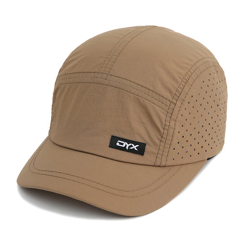 日系复古短帽檐鸭舌帽男夏季户外运动透气速干棒球帽薄短沿遮阳帽 - 图3