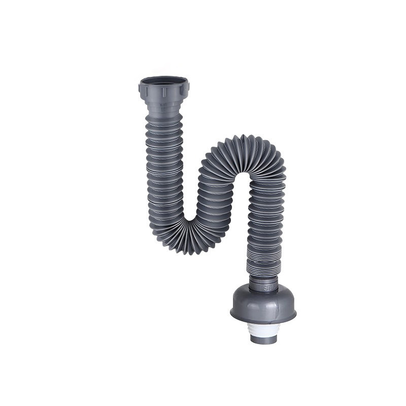 潜水艇厨房下水管双螺纹管防臭防反水洗碗池拖把池加粗排水厚软管,淘宝优惠券,粉丝福利购,淘宝优惠卷