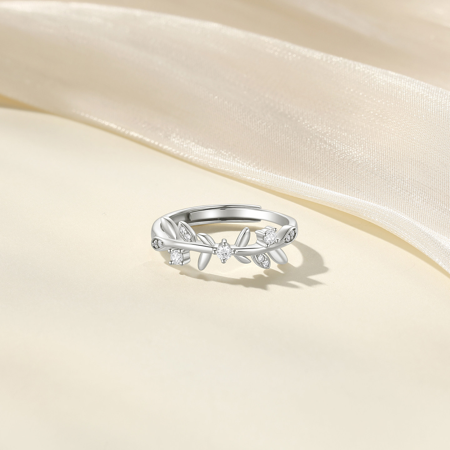 Trendy Acer chasing light s925 silver ring for women