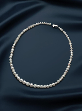 潮宏基仙梦S925银珍珠项链